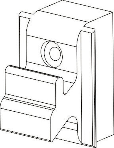 OSMO ALU-CLADDING Befestigungsclip VE10