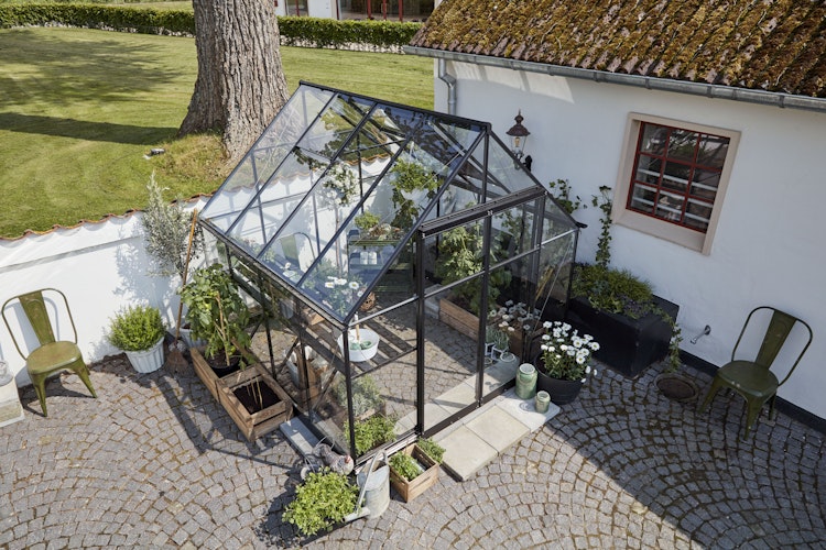 Halls Gewächshaus Qube + 6,6 m² / 9,9 m² / 13 m²