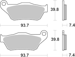 SBS Scooterbelag 194HF Street Ceramic