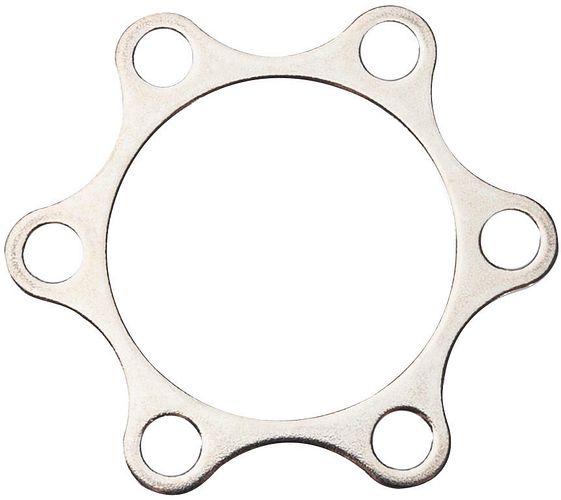 TRP Spacer 1,0 mm silber