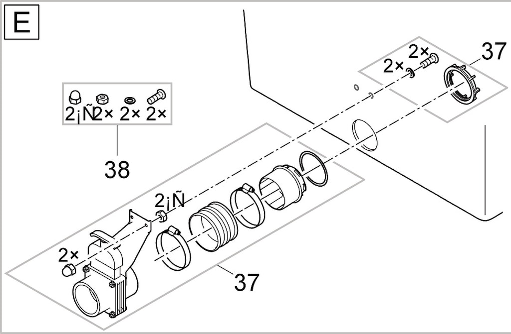 Explosionszeichnung Ersatzteile