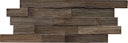 Vorschaubild INDO rustikale Holzwandverkleidung Teak DA52050CH Charred