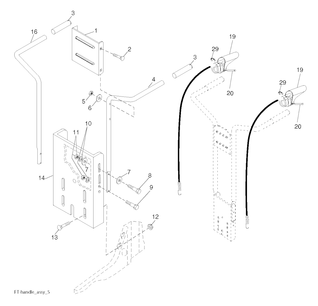 Explosionszeichnung Ersatzteile