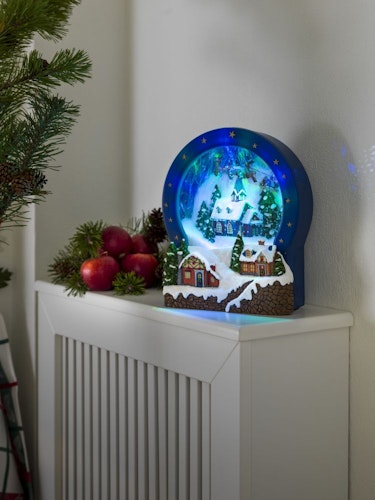 Konstsmide LED Dorf Glas 9 bunte Dioden Innen