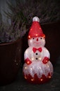 Vorschaubild Konstsmide Weihnachtsbeleuchtung LED Acryl Schneemann warmweiß