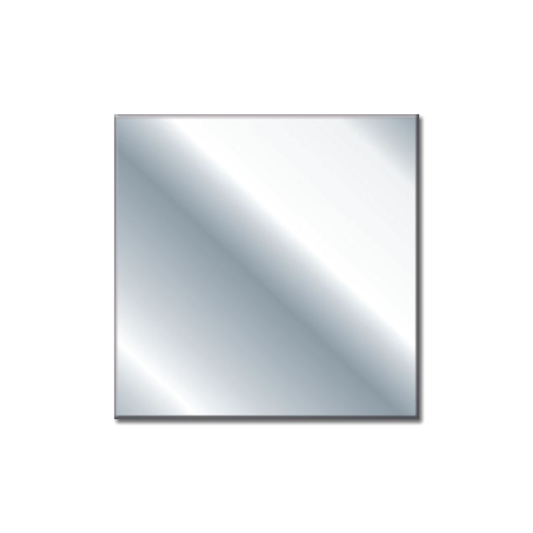 Bravat Sichtblende für Klebepunkt für Designserie Quaruna, chrom