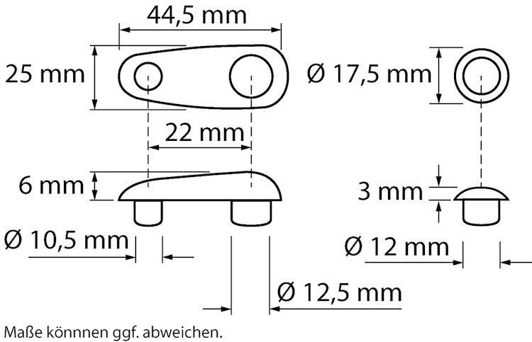 WC-SITZ PUFFERSET 44 4 RING /2 DECKELPUF.