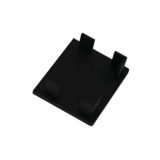 Fiberdeck BOSTON Befestigungsmaterial Wand-/Eckprofile - 6 Schrauben + 1 PfostenkappenZubehörbild