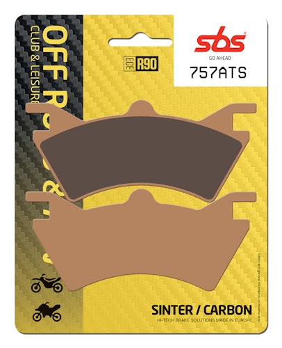SBS Bremsbelag 757ATS Quad Sinter