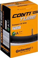 Continental Schlauch Compact Wide 20 Zoll schwarz Schraderventil 34 mm