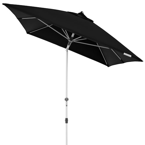 doppler Mittelmastschirm EXPERT 300 x 200 Auto-Tilt, Aluminium Silber / 100 % Polyester 180 g/m²