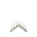 Vorschaubild Konstsmide Weihnachtsbeleuchtung  Holzleuchter beige matt