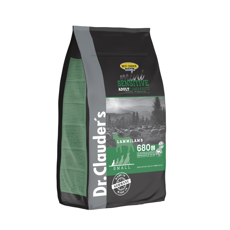 Dr. Clauder's Best Choice Adult 1 x 2kg Lamm & Reis Hundetrockenfutter