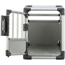 Vorschaubild TRIXIE Transportbox Aluminium silber/hellgrau Transportbox