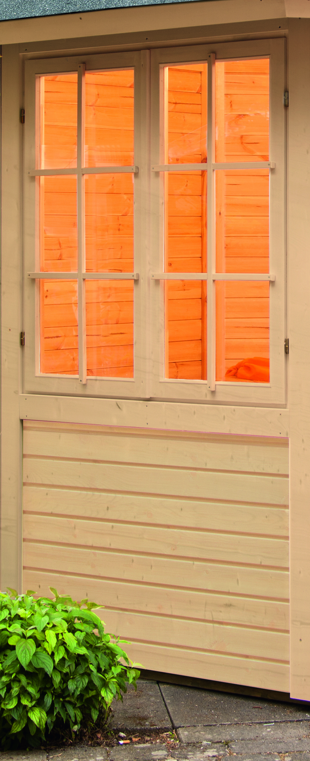 Wolff Finnhaus Palma Doppelfensterelement im Tausch gegen Wandelement