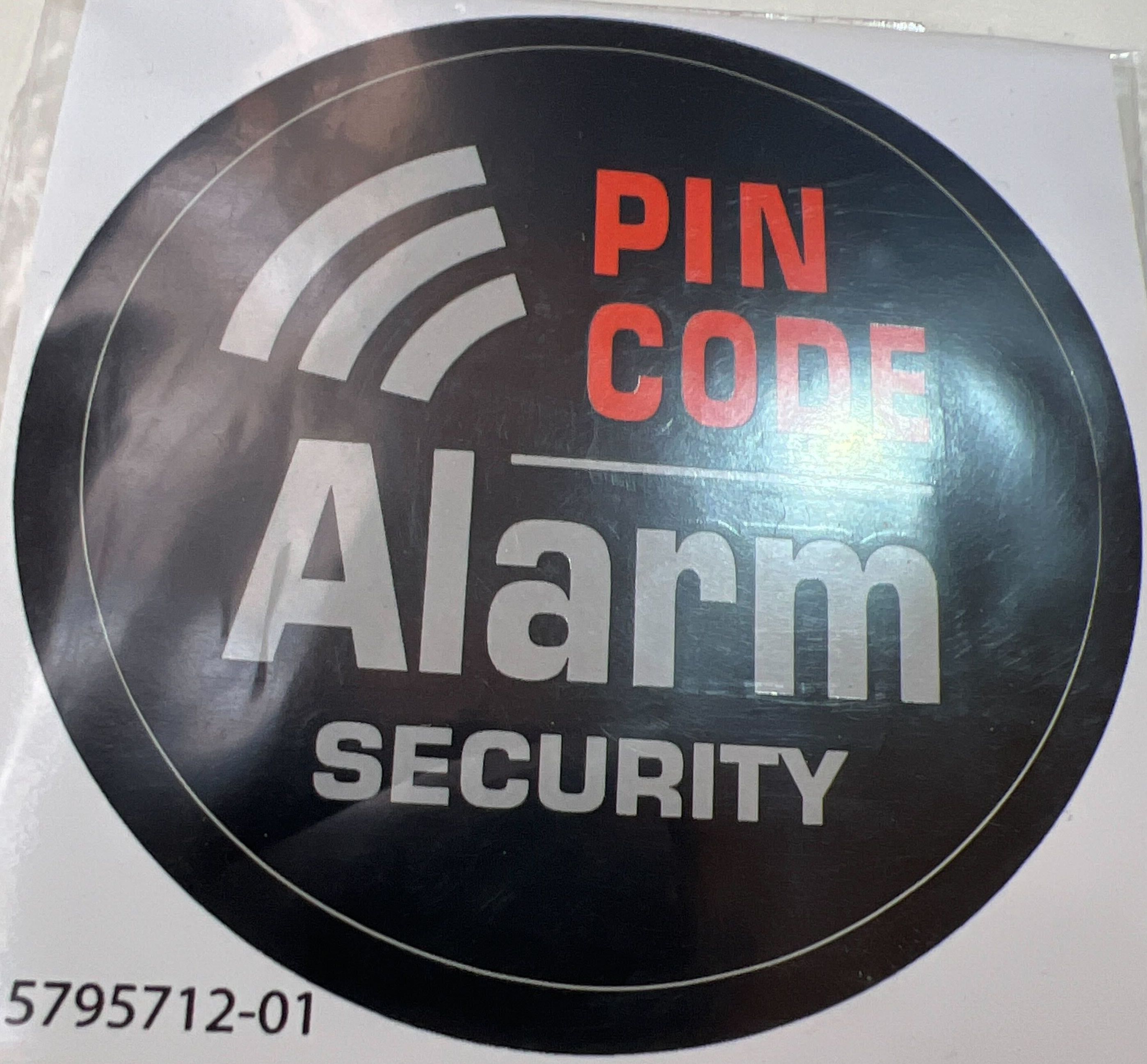 Husqvarna 579 57 12-01 - Alarm Aufkleber