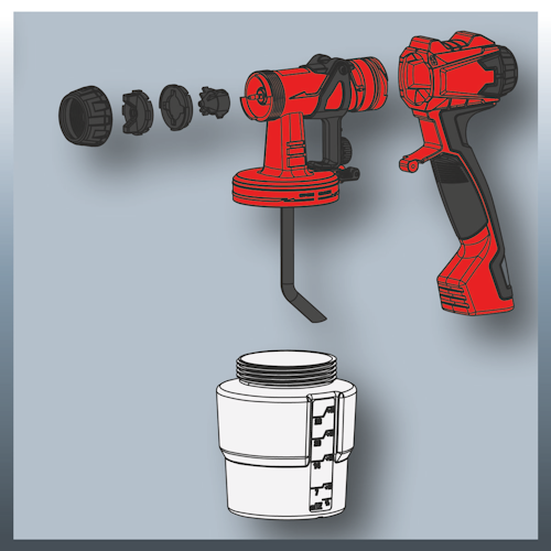 Einhell Farbsprühsystem TC-SY 600 S 4260015