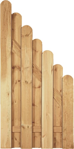 T&J DAAN-Serie Sichtschutz 90 x 180/90 cm