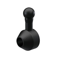 HIGHSIDER pro Blinkeradapter Schwarz Für Harley Davidson, vorne (Paar)