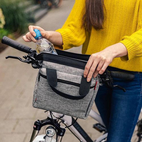 reisenthel Lenkertasche Roomy grau,schwarz
