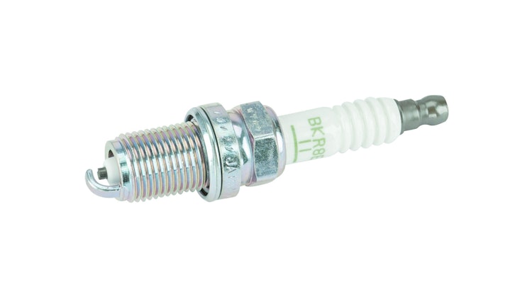 NGK Zündkerze BKR8E-11, Schlüsselweite 16, Zündkerze Gruppe B, 14 mm Gewinde