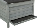 Vorschaubild Kleintierhaus, 60 × 47 × 50 cm, grau