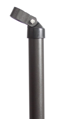 Alberts® Strebe,zinkph.anthrazit-metallic Kst.b.,Länge1500mm,Strebenst.⌀34mm,Schelle⌀38mm 623449