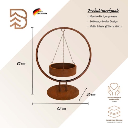 Badeko Feuerstelle ,,Graz 650“