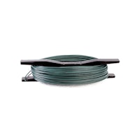 Alberts® Nähdraht auf Spindel,verzinkt,grün kunststoffbe.,Drahtstärke ⌀1,5 mm,Länge 40 m 530280