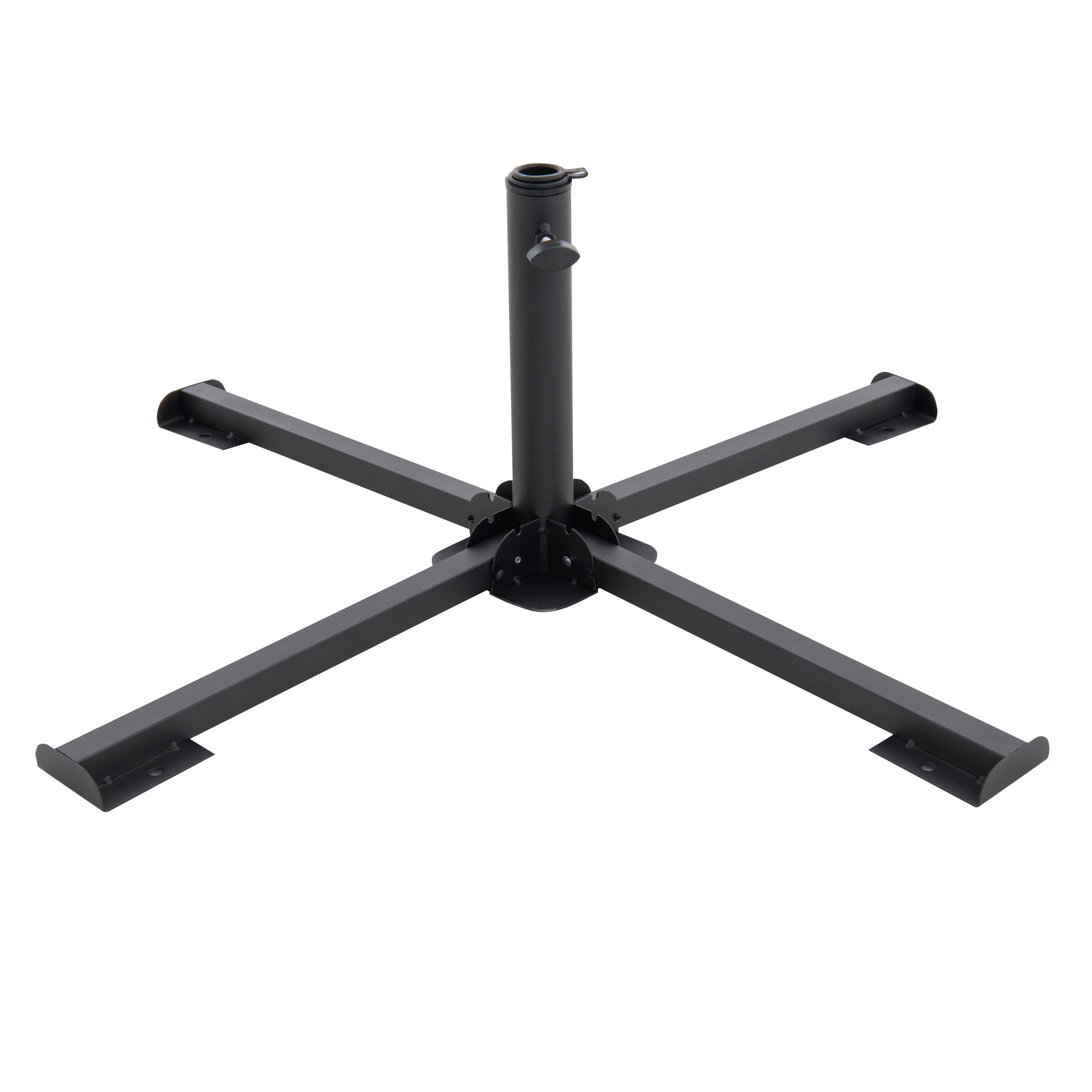 doppler Plattenständer Universal, Stahl Schwarz