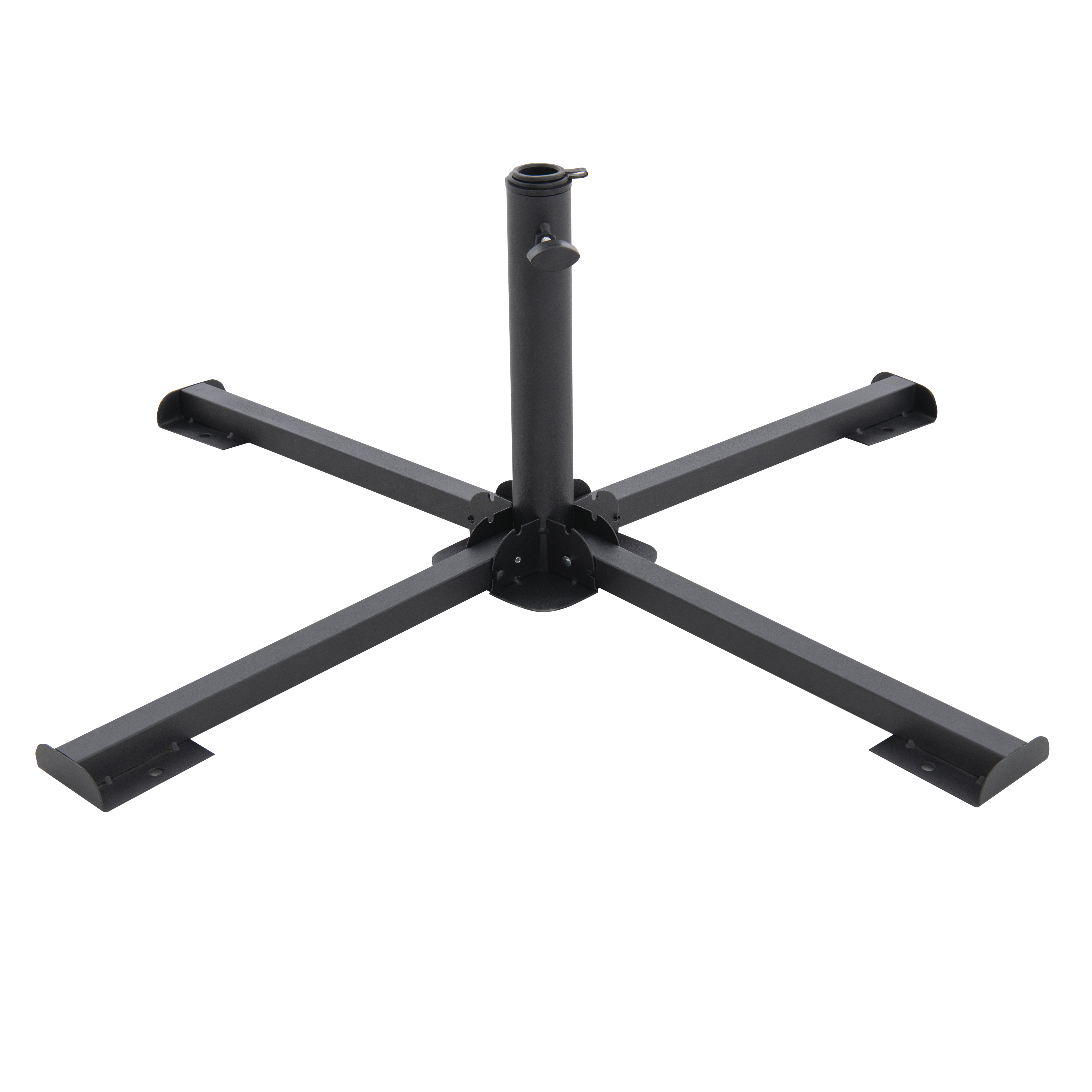 doppler Plattenständer Universal, Stahl Schwarz