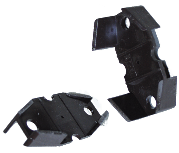 Distanzkeil für PVC Rinnenhalter, RG100 Typ 300 weiß