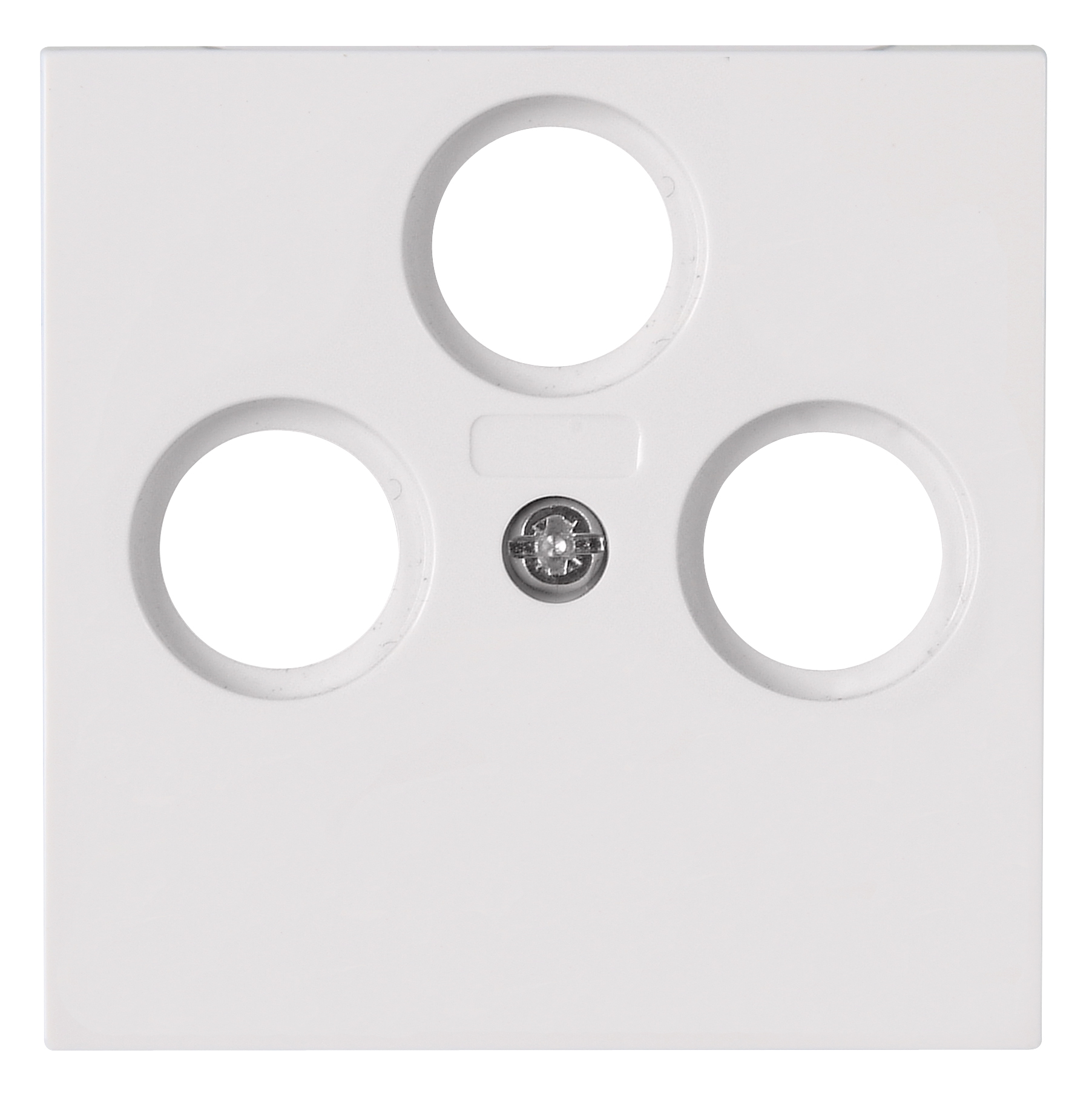 Kopp Antennenabdeckung TV/RF/SAT ATHENIS rein-weiß