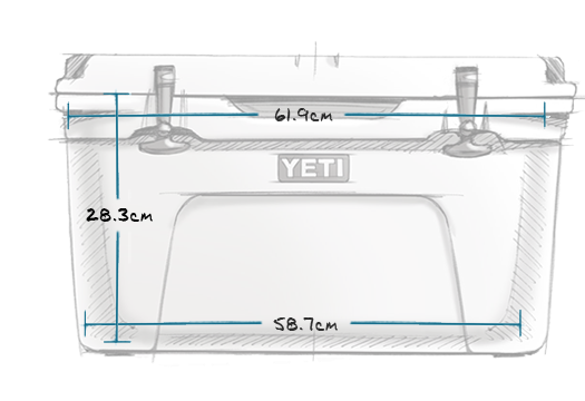 YETI Abmessungen