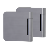 Griffwerk GATE | DESIGN MANUFAKTUR 1.0 -Edelstahl Optik Bandsatz 3tlg Office