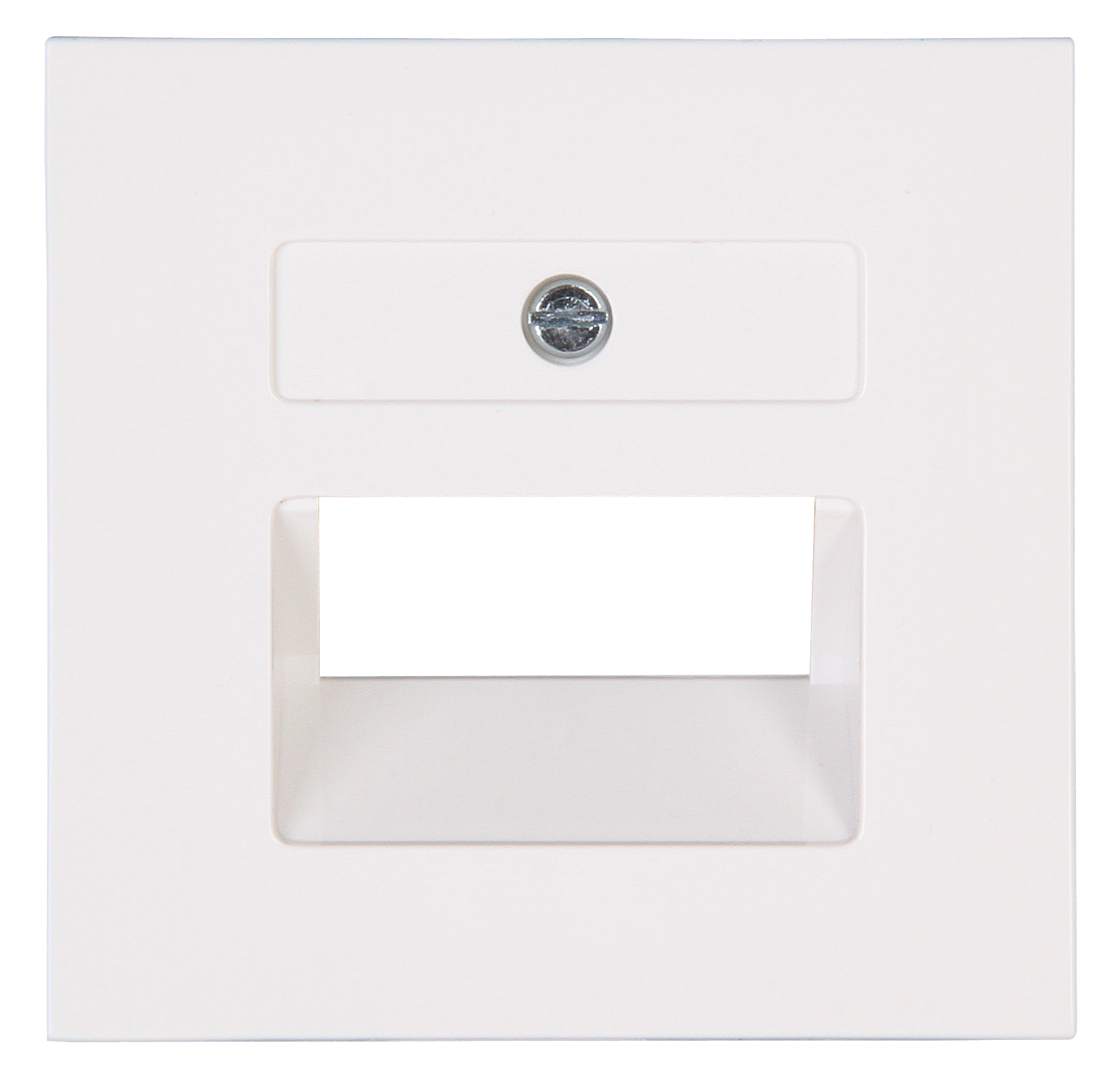Kopp Abdeckung für UAE- Anschlussdose ATHENIS rein-weiß
