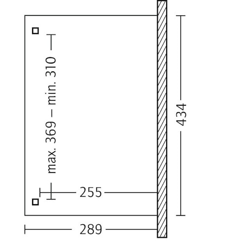 Skan Holz Terrassenüberdachung Verona o. Mittelpfosten Breite 434 cm