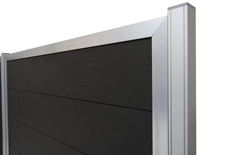 T&J MALÖ WPC Sichtschutzelement 900 x 1800/900 mm