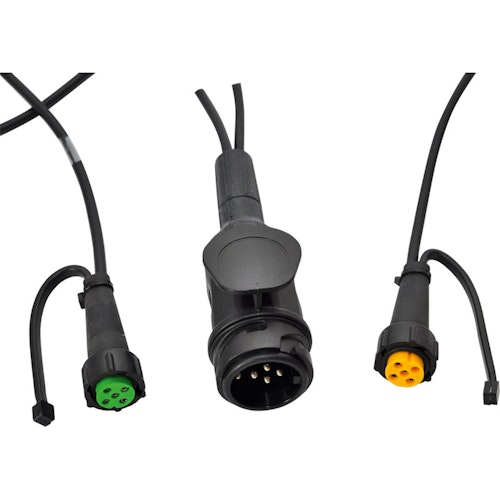 Versorgungskabel 13-polig, 5000 mm, mit DC-Abgang