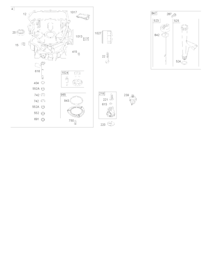 Husqvarna Motoren & Getriebe BRIGGS & STRATTON ENGINES (For US, AU and NZ only), 44R8770008G1, 2019-09