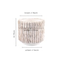 Vorschaubild Wikholm form Design Hängetopf aus Jute in natur 17 x 17 cm