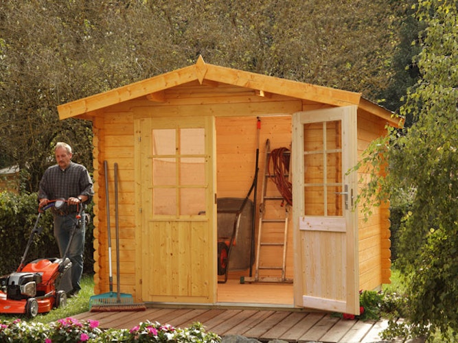 Wolff Finnhaus Blockbohlenhaus Bibertal 28-XS/A/B