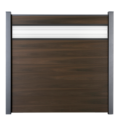 GroJa Solid Stecksystem Bausatz Quadratisch inkl. Glas-Designeinsatz 30cm