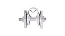 Vorschaubild CONTEC Sattelkloben Saddle.Part silber