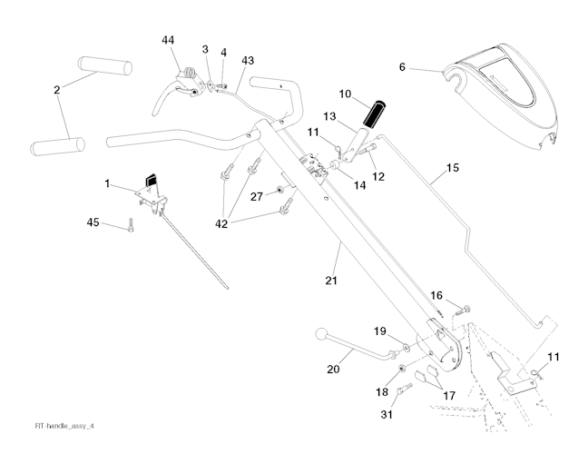 Husqvarna Motorhacken 960910034 TR 430 Dual