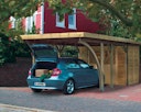 Vorschaubild Karibu Carport Einzelcarport Classic Einzel 3 - kesseldruckimprägniert