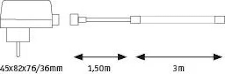 Paulmann SimpLED LED Strip Outdoor Komplettset 3m