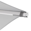 Vorschaubild doppler Pendelschirm EXPERT 300 x 300 cm, Aluminium Silber / 100 % Polypropylen 220 g/m²