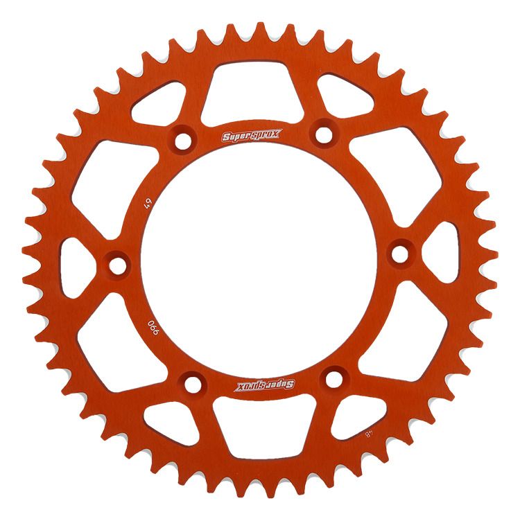 Supersprox Alu-Kettenrad 520 49Z (Orange)