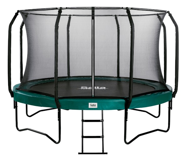 Salta Trampolin First Class Ø 366 cm mit Sicherheitsnetz und Leiter